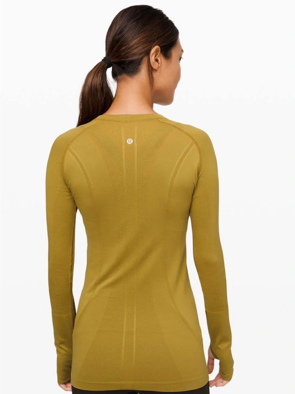 NWOT Lululemon Swiftly Tech Long Sleeve Waist Length Size 0 In Grape Leaf